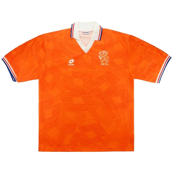 Camiseta Países Bajos Primera equipo Retro 1991 1992 Naranja
